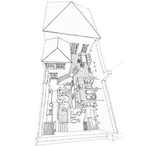 aerial sketch of proposals