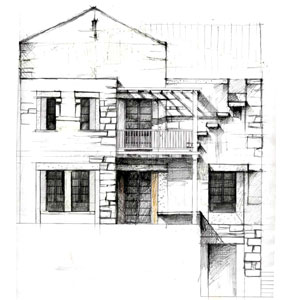 sketch of elevation